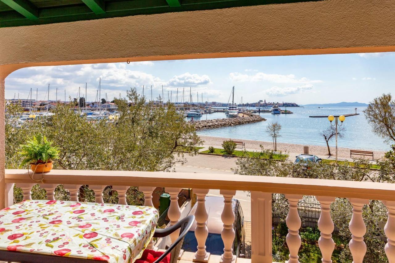 Mare-More Studio W Balcony And Beach Front And View ザダル エクステリア 写真